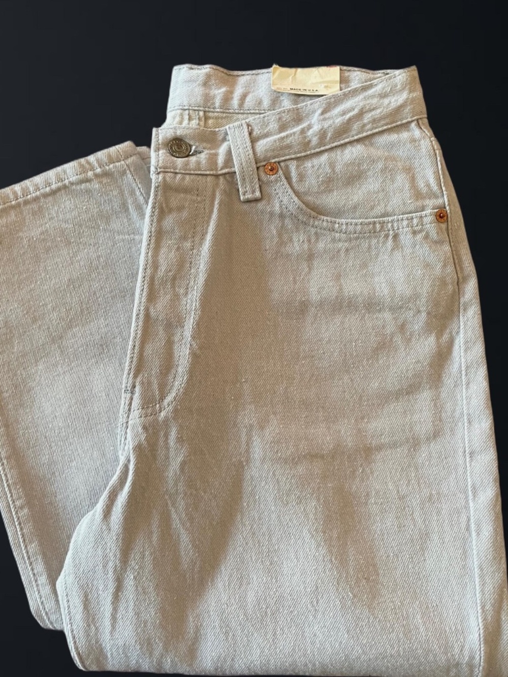 Vintage Deadstock Levi’s 501 High-Waist Jeans | NWT